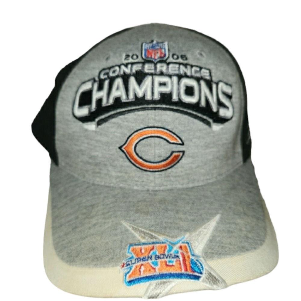 Vintage NFL 2006 Chicago Bears Conference Champions Collectors Cap